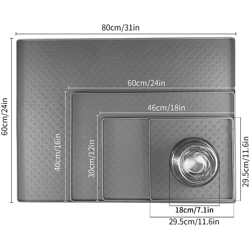 Mess-Free Pet Feeding Pad